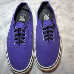 Vans Authentic Men's Purple Sneakers Size 13